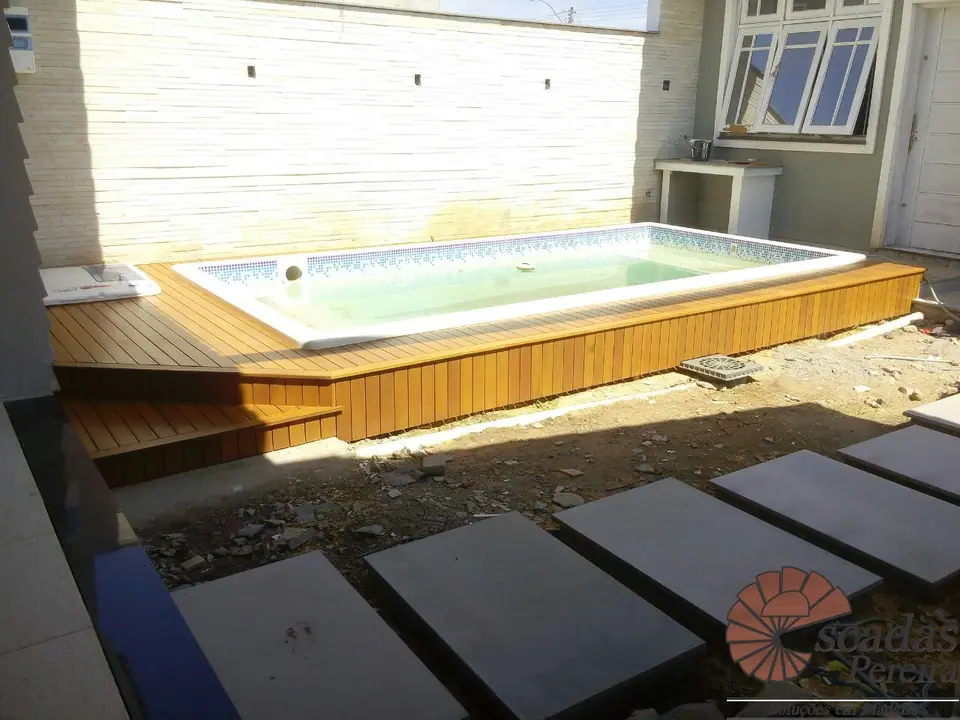 Deck de madeira feito pela Escadas Pereira, foto 6 de 47
