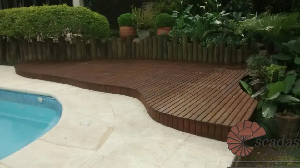 Deck de madeira feito pela Escadas Pereira, foto 18 de 47